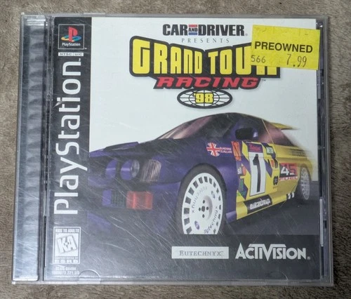 Grand Tour Racing '98 (PS1) CIB AND TESTED