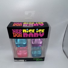 BRAND NEW 4 Pack SEALED Needoh Nice Ice Baby Bundle Mini Nice Cubes IN HAND