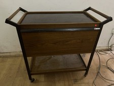 Ekco Electric Food Warming Hot Plate Cabinet Hostess Trolley Vintage 1970s 