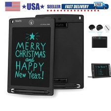 LCD Writing Tablet 8.5 Inch Electronic Writing Drawing Pad Portable Doodle Bo...