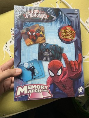 Marvel Ultimate Spider-Man Memory Match Spiel - 72 Karten - Alter 3+ - schneller Versand UK