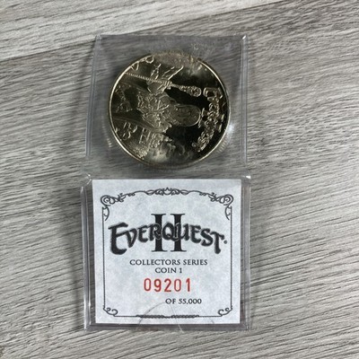 Everquest II Collector's Series Coin EQ2 Everquest 2 Coin #1
