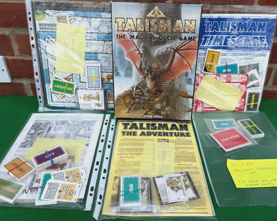 Talisman The Magical Quest Brettspiel 2. Edition + 4 KOMPLETTE Erweiterungen + MEHR