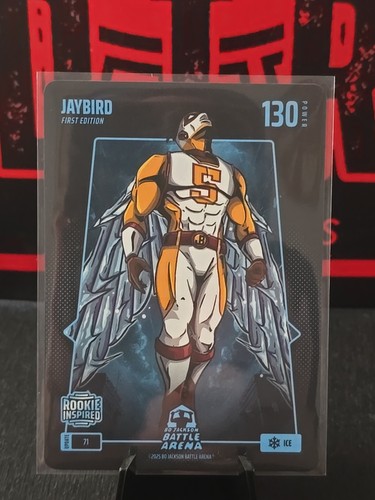 JAYBIRD 2025 Bo Jackson Battle Arena Alpha Update #71 Jayden Daniels RC- Ice