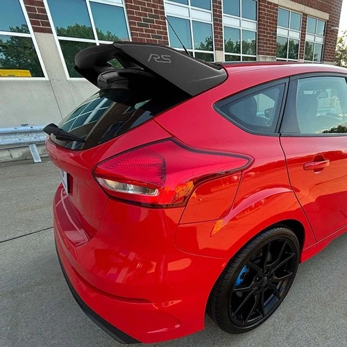 For Ford Focus Hatchback RS Style Rear Roof Top Spoiler Wing GLOSS Look 2013-18