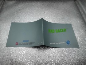 Rad Racer Nintendo NES mit Handbuch Retro PAL 1989 #0461
