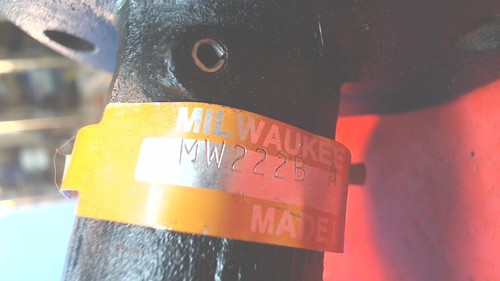 MILWAUKEE VALVE Co.- MW222B A S- TUBO 8-1/2"-CUERPO DE HIERRO FUNDIDO VÁLVULA MARIPOSA - Imagen 7 de 8