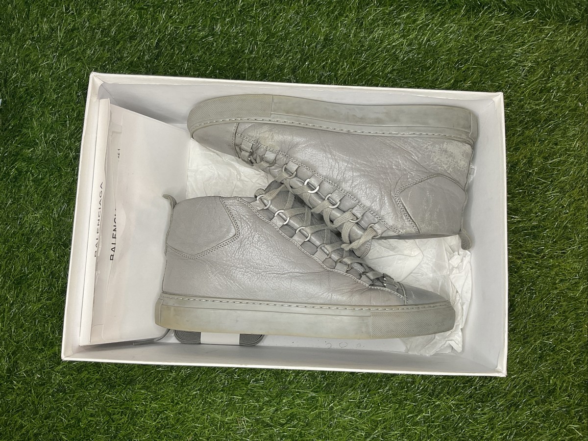 Balenciaga Balenciaga Arena Hi Grey Grailed #38 Balenciaga Balenciaga Arena Hi Grey Grailed