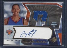 CHANNING FRYE RC 2005-06 SPX RC ROOKIE AUTO JERSEY CARD#702/1499!KNICKS C RC