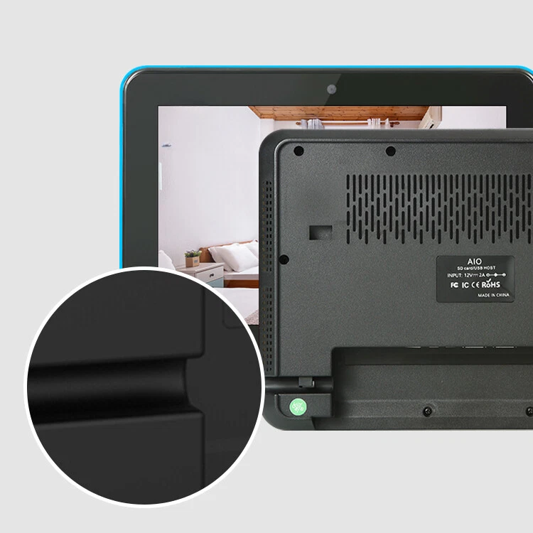 Meeting Room Booking Display 10'' 1GB+8GB POE Supply Wall Mount Android Tablet - Image 4 of 4