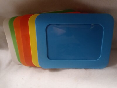 Foam Picture Frames-- Children's Craft Set Of 6 Various Colors - NEW -- No Pkg