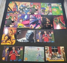 Goosebumps Collectors' Cards Lot, Topps Blue Label, Some Duplicates, 16 Cards