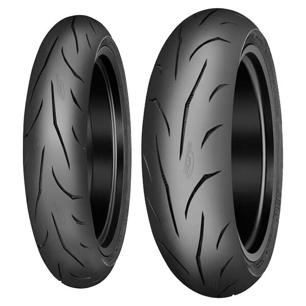 COPPIA GOMME MITAS 120/65-17 (56W) + 180/55-17 (73W) SPORT FORCE +