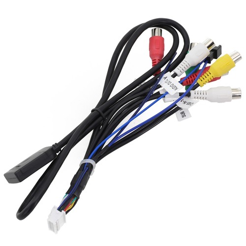 Car Stereo Radio Cable 20 Pin Connector for RCA Output AUX Wiring Harness - Picture 8 of 12