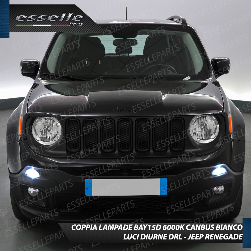 KIT LED INTERNI PER JEEP RENEGADE COMPLETO CANBUS 6000K ULTRALUMINOSI NO ERROR - Foto 8