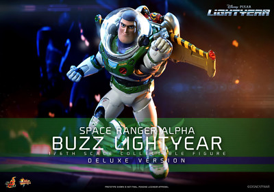 SPACE RANGER ALPHA~BUZZ LIGHTYEAR~DELUXE~SIXTH SCALE FIGURE~MMS635