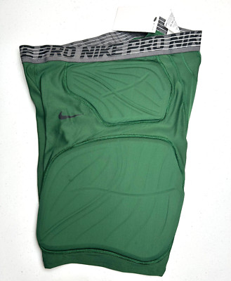 NIKE Pro Hyperstrong Padded Basketball Sport Shorts Green BQ2726-341  SZ XL