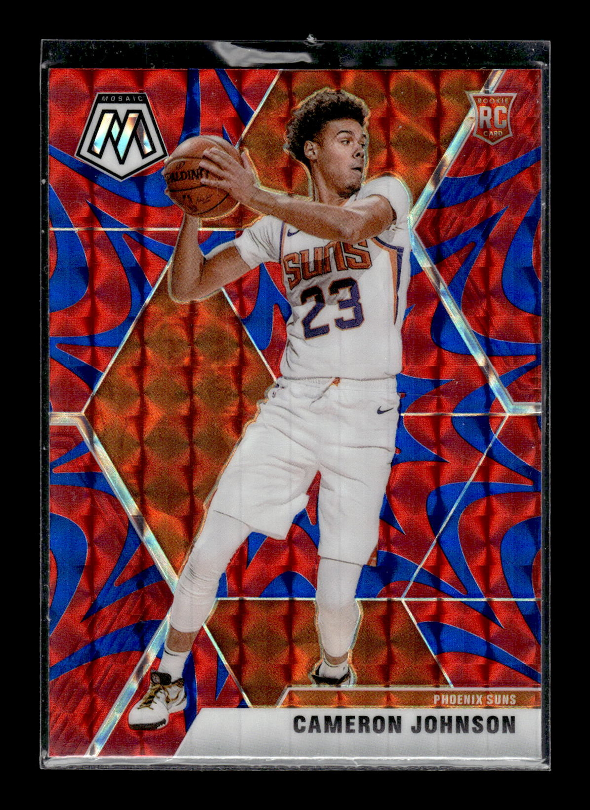 2019 Panini Mosaic #203 Cameron Johnson Reactive Blue Rookie Mint+ New