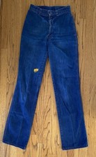 Vintage Retro 70s Levis Jeans - Orange Tab - Patch - Waist 26