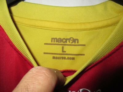 Maillot LE MANS F.C porté n°14 MACRON shirt football