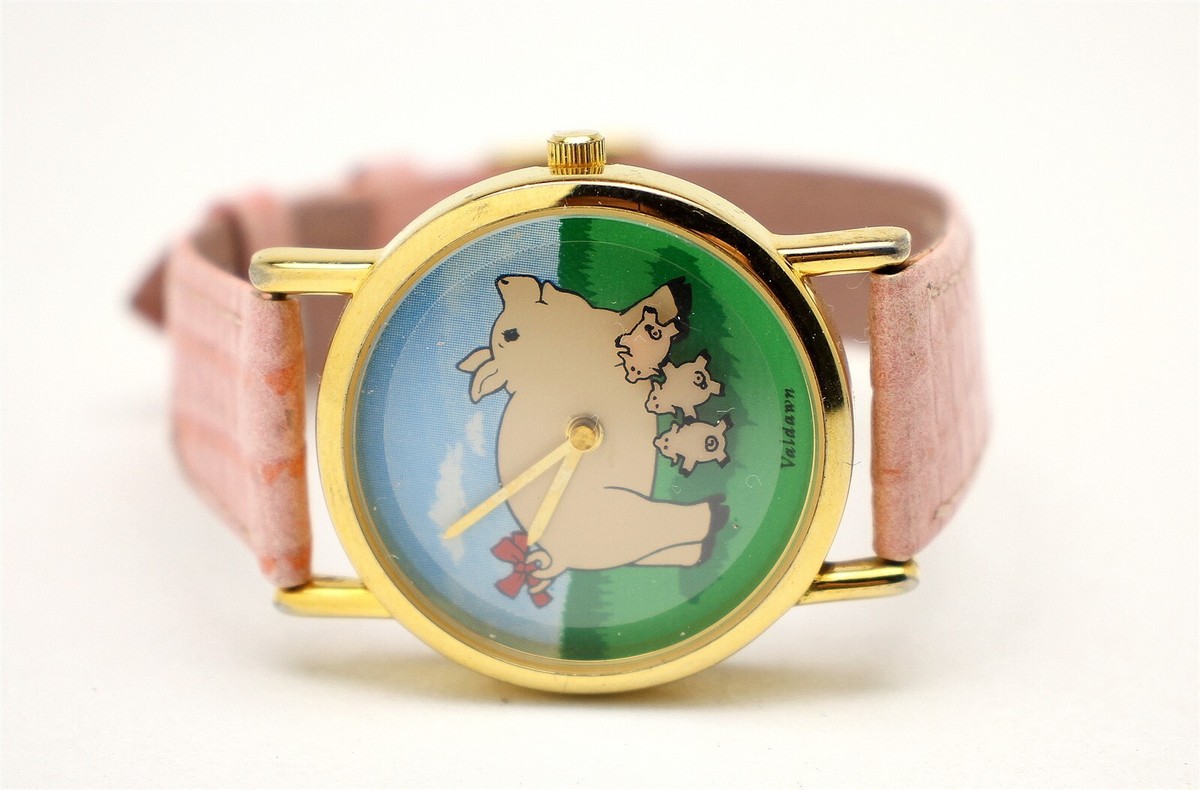 Valdawn Pig With Piglets Quartz Watch NEEDS Battery | eBay