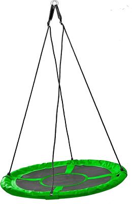 Izzy Nestschaukel, Textilene PE-Kunststoff bis zu 150 kg - Grün 110Dx110Bx180Hcm