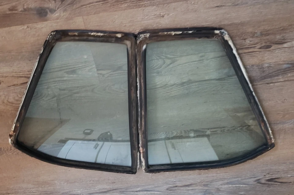 Chevrolet Impala 1977 1978 1979 2 puertas traseras Lt & Rt cuarto de cristal ventanas OEM GM Foto 4 de 4