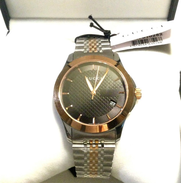 Gucci G-Timeless YA126410 38mm Silver 