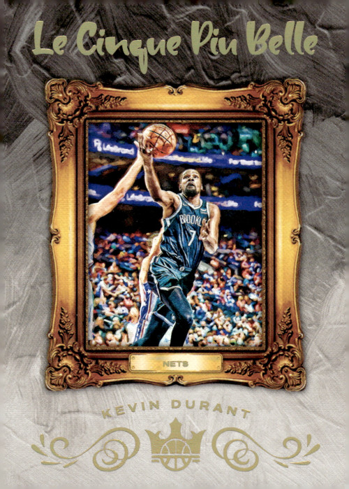 2021-22 Court Kings Le Cinque Piu Belle #7 Kevin Durant - NM-MT