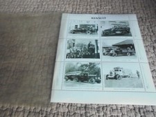 Anciennes Vignettes Véhicules Utilitaires Renault Ancien Camion avant Guerre :