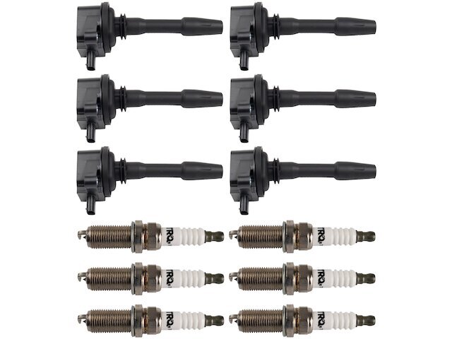 TRQ Ignition Coil & Spark Plug Kit for 2020-2021 Ford Explorer 3.3L V6 42KSJB