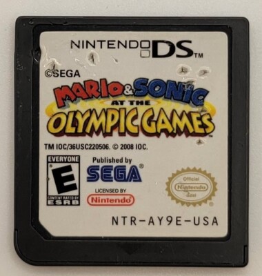 Mario & Sonic at the Olympic Games (Nintendo DS, 2008) Cartridge Only