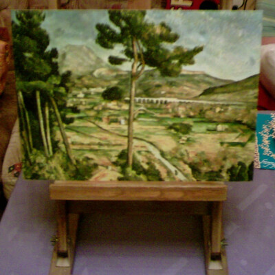 Mont Saint Victoire - Paul Cézanne - Wandbild