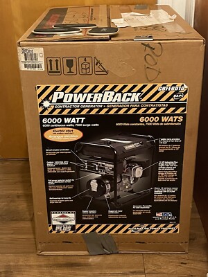 Powerback Generator 6000 wats GBFE6010