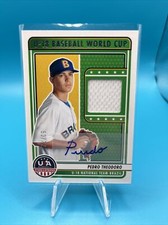 2023 Panini Stars & Stripes Pedro Theodoro Brazil Autograph Relic 53/72