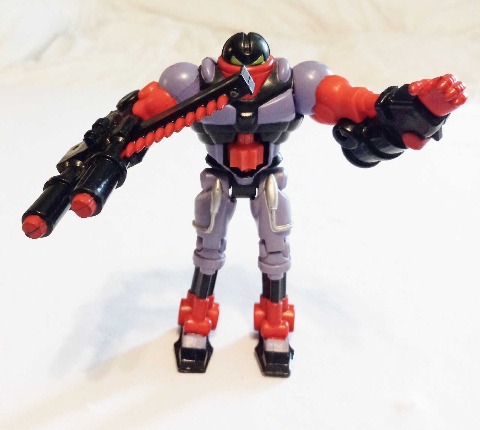 3 1990s Bot Masters C And D Action Figures Incomplete 5 Inch Toys