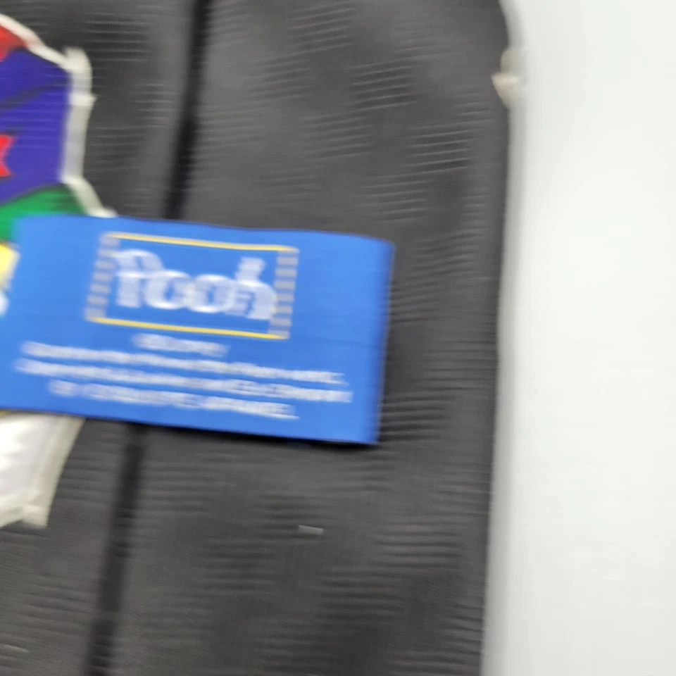 Винтажный рождественский галстук-тигр Disney черный праздничный праздничный дизайн - Изображение 4 из 4