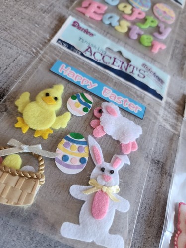 NEW 3D EASTER Spring Scrapbook Stickers Embellishments Retired Darice NEW #40 - Picture 4 of 5