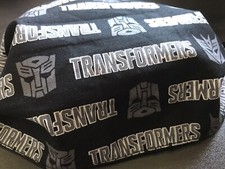 TRANSFORMERS AUTOBOTS DECEPTICON HANDMADE 3LAYERS COTTON/POLYESTER WASHABLE
