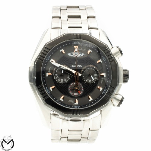 Orologio Cronografo FESTINA F16383 acciaio quarzo uomo 590st21 | eBay