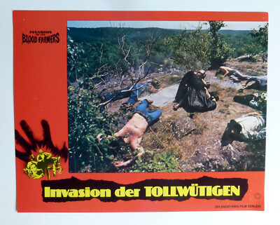 INVASION DER TOLLWÜTIGEN * AUSHANGFOTO #D German LC Invasion of the Bloodfarmers