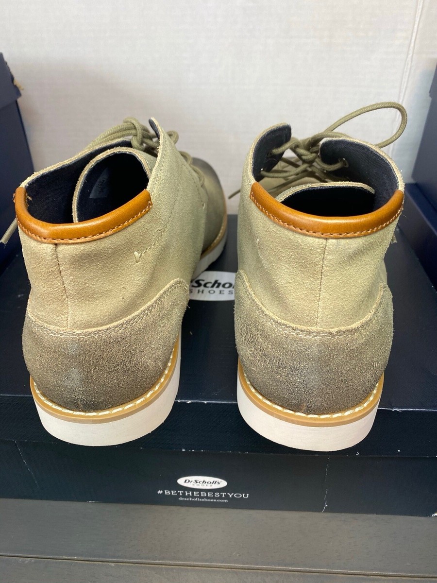 Dr Scholls Freewill Chukka Boot Mens SZ 11 Taupe Suede | eBay display picture 2