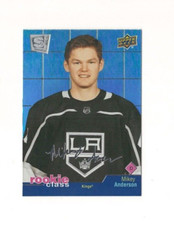 2021 Upper Deck Hockey Rookie Class ~ Mikey Anderson ~ #RC- 7 Los Angeles Kings