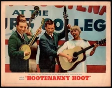 1963 Hootenanny Hoot #7 11x14 Lobby Card Peter Breck Ruta Lee Joby Baker