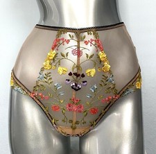 Victoria's Secret Thong Panty Dream Angels Sweet Praline High Waist S L