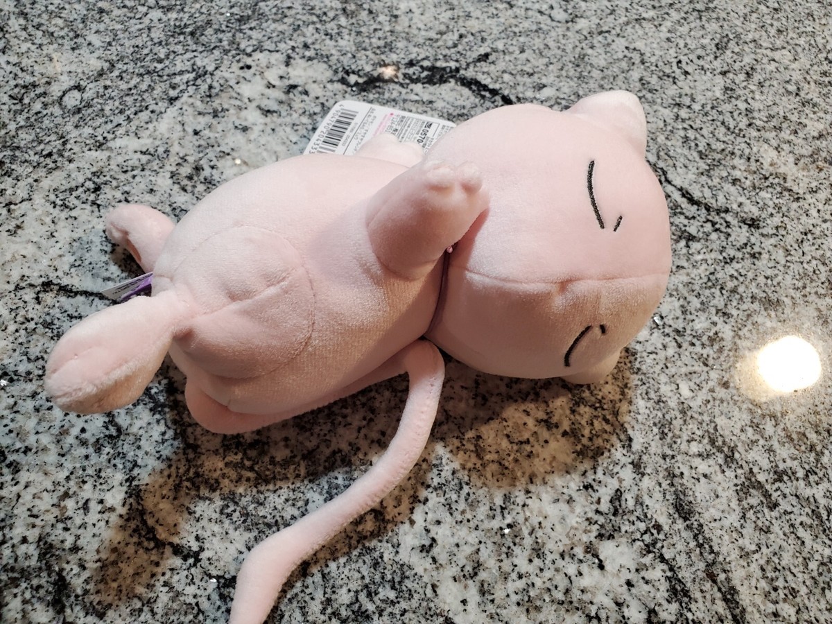 Sleeping Friend Mew Sleep ZZZ Plush Japanese Pokemon Center