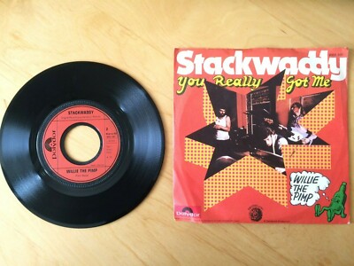 Stackwaddy -  You Really Got me  // 7 Vinyl // Single 