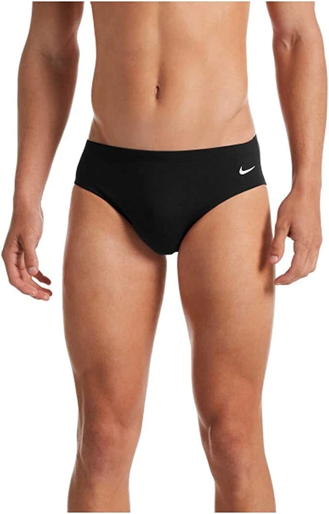 Nike NESSA004 001 Hydrastrong Solid Swim Brief Black