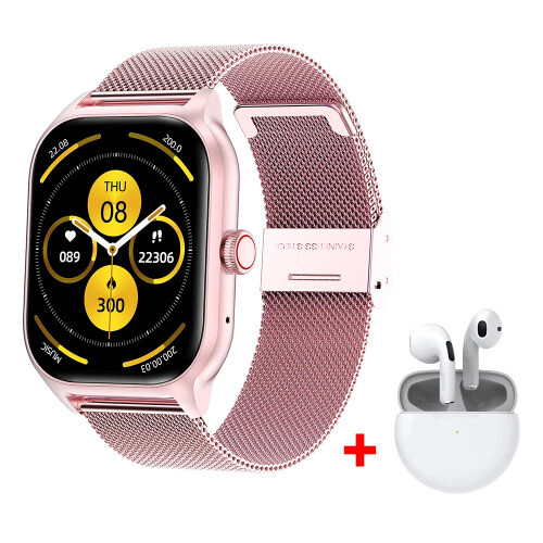 Smartwatch Bluetooth Anruf Smartwatch 2024 Touch Dial Musik Fitness Tracker  - Bild 12 von 18