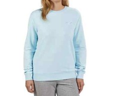 Brand new with tag FILA Ladies' French Terry Crewneck Medium-Crystal Blue NWT